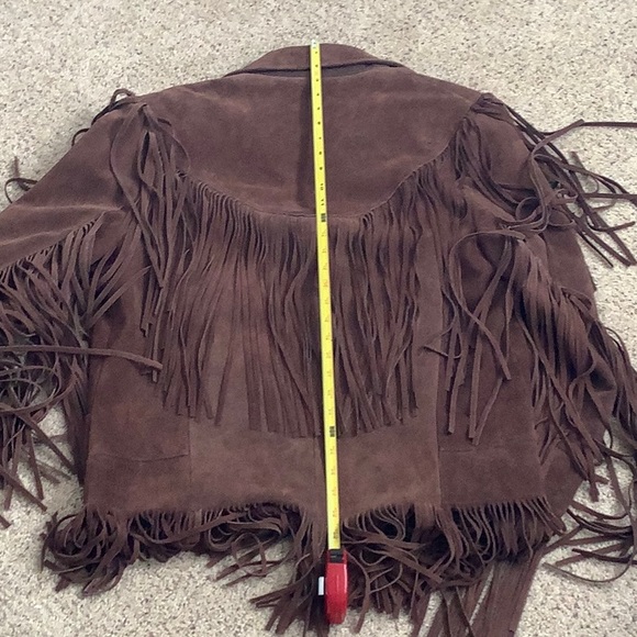 Pioneer Wear genuine leather fringe jacket. Size 40. Excellent condition. - Picture 6 of 9